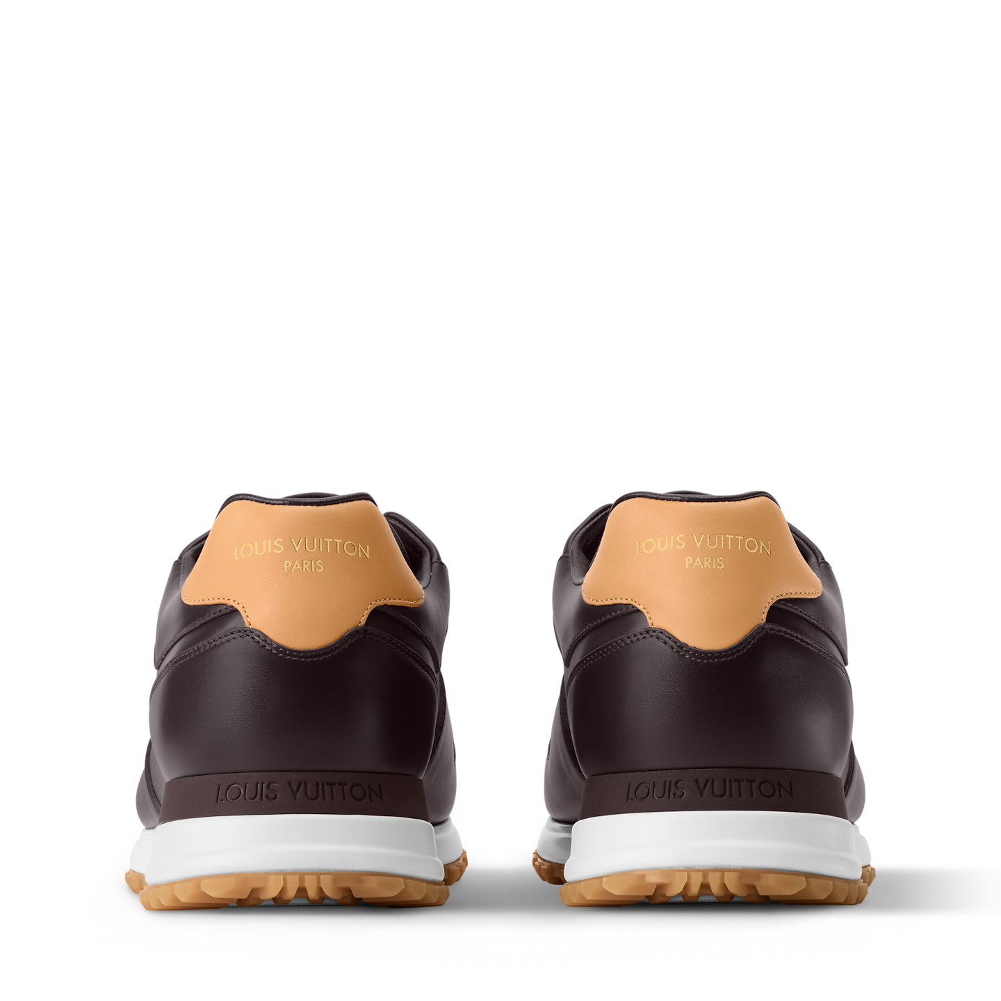  Giày Nam Louis Vuitton Run Away Trainers 'Brown' 