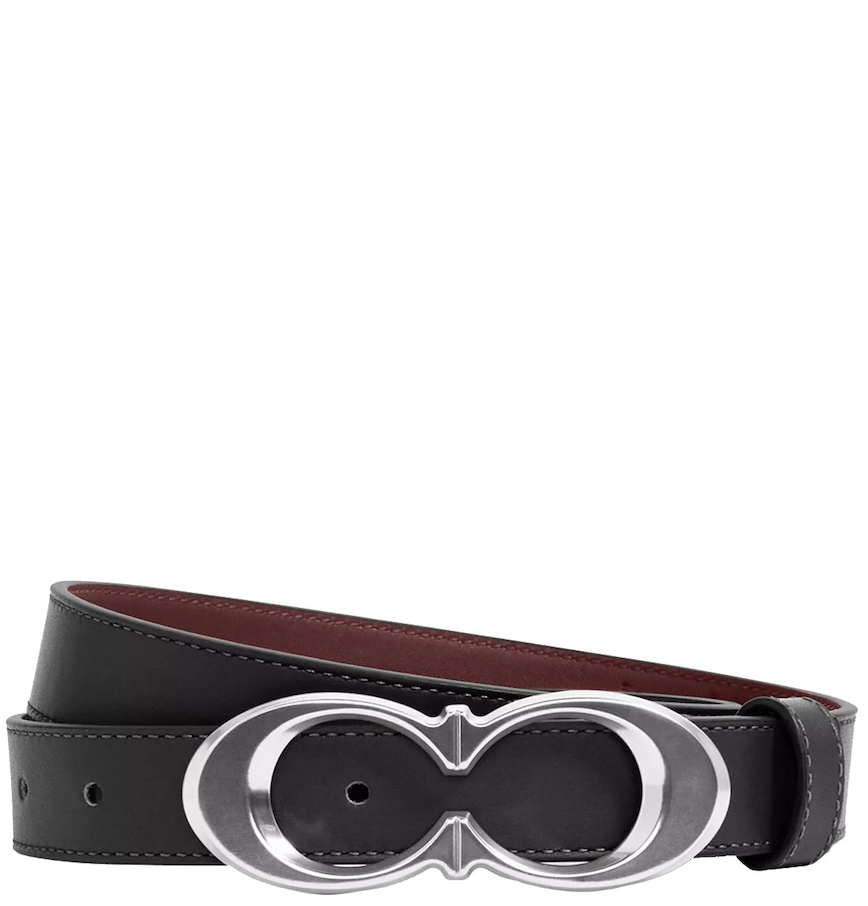  Thắt Lưng Coach Signature Buckle Belt 'Black' 