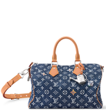  Túi Louis Vuitton Speedy 30 Bandoulière Bag 'Blue' 