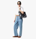  Túi MCM Toni Top Zip Shopper Bag 'Black' 