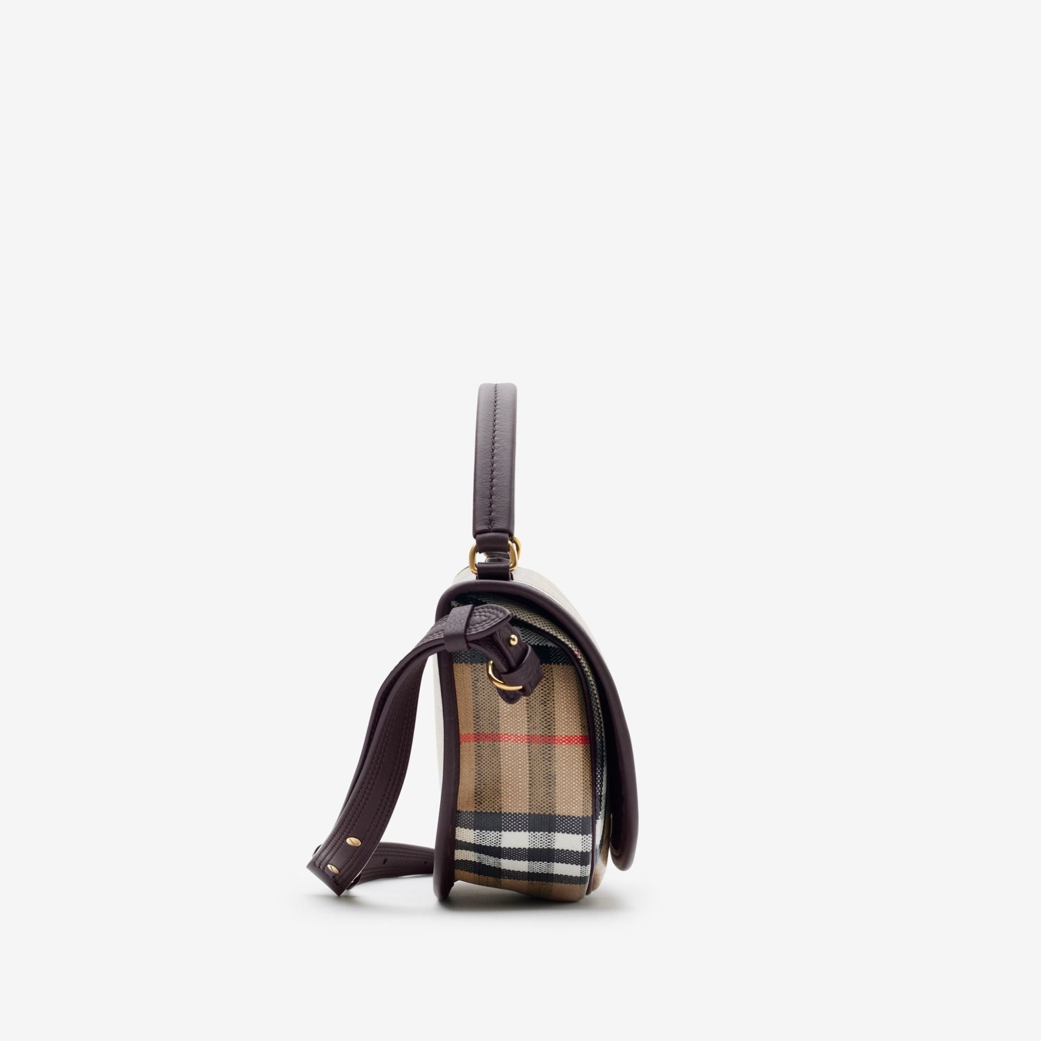 Túi Nữ Burberry Highlands Crossbody Bag 'Sand' 