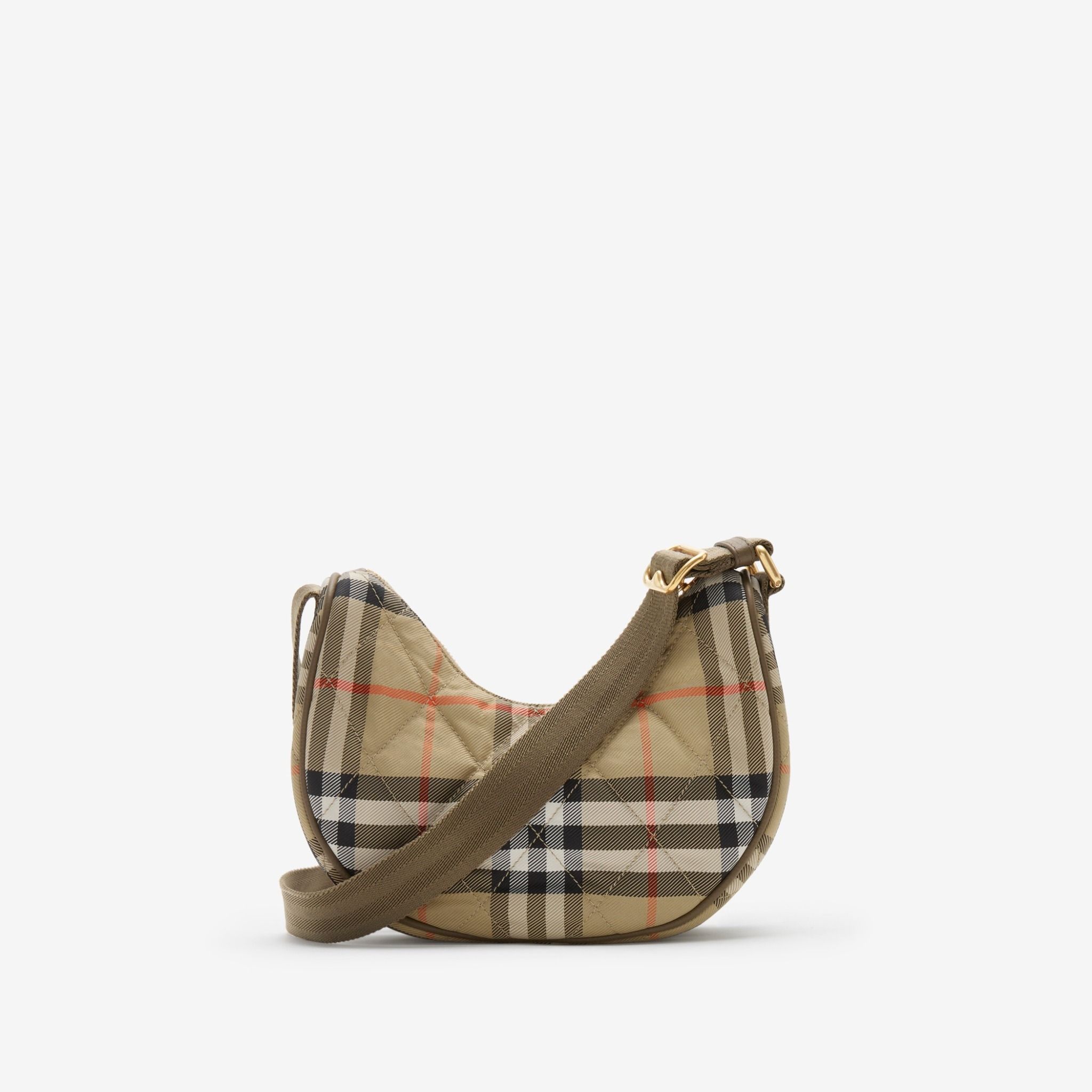  Túi Nữ Burberry Horseshoe Crossbody Bag 'Sand' 