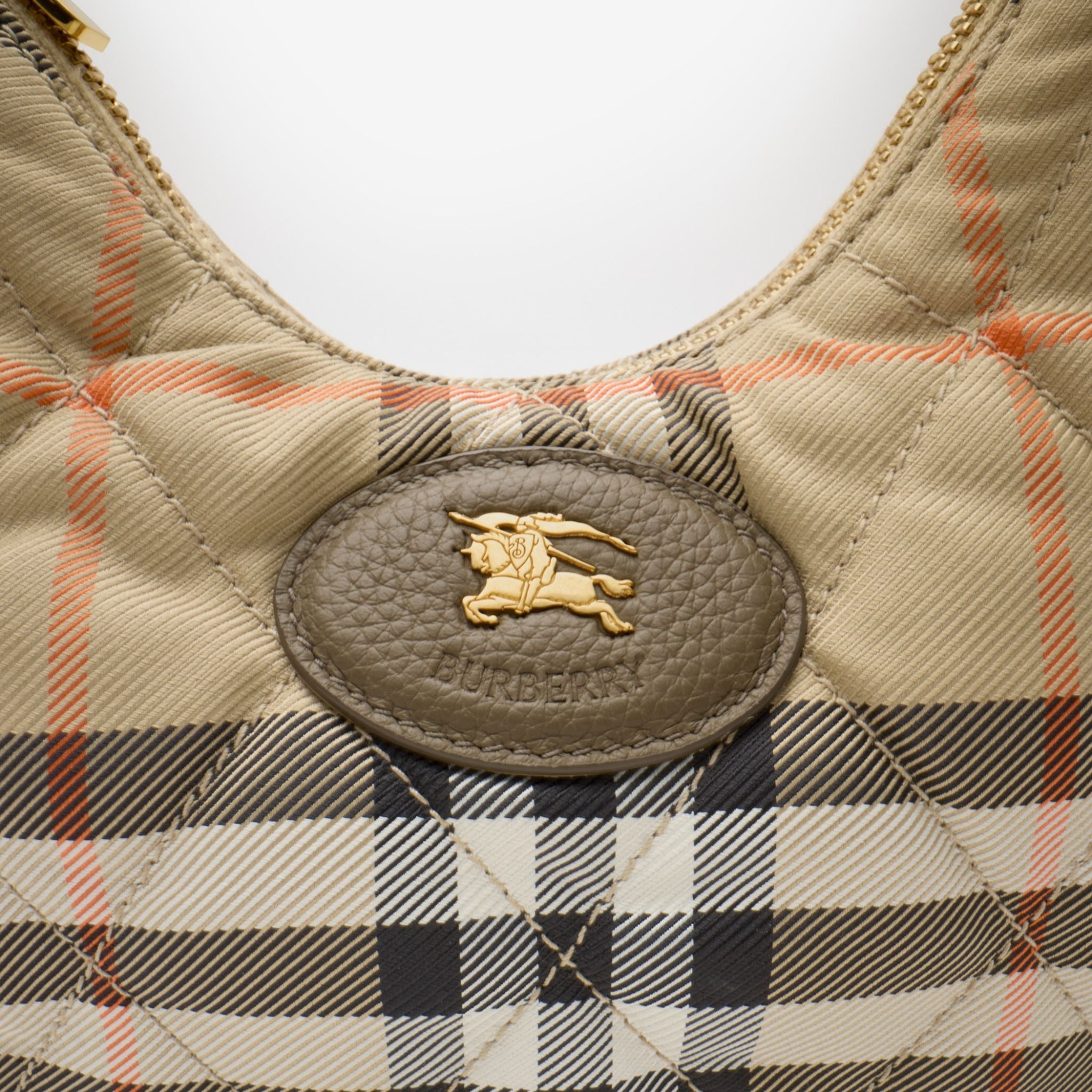  Túi Nữ Burberry Horseshoe Crossbody Bag 'Sand' 