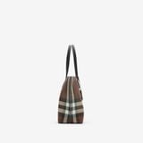  Túi Nữ Burberry Medium Check Tote 'Dark Brown' 