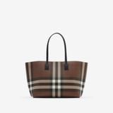  Túi Nữ Burberry Medium Check Tote 'Dark Brown' 