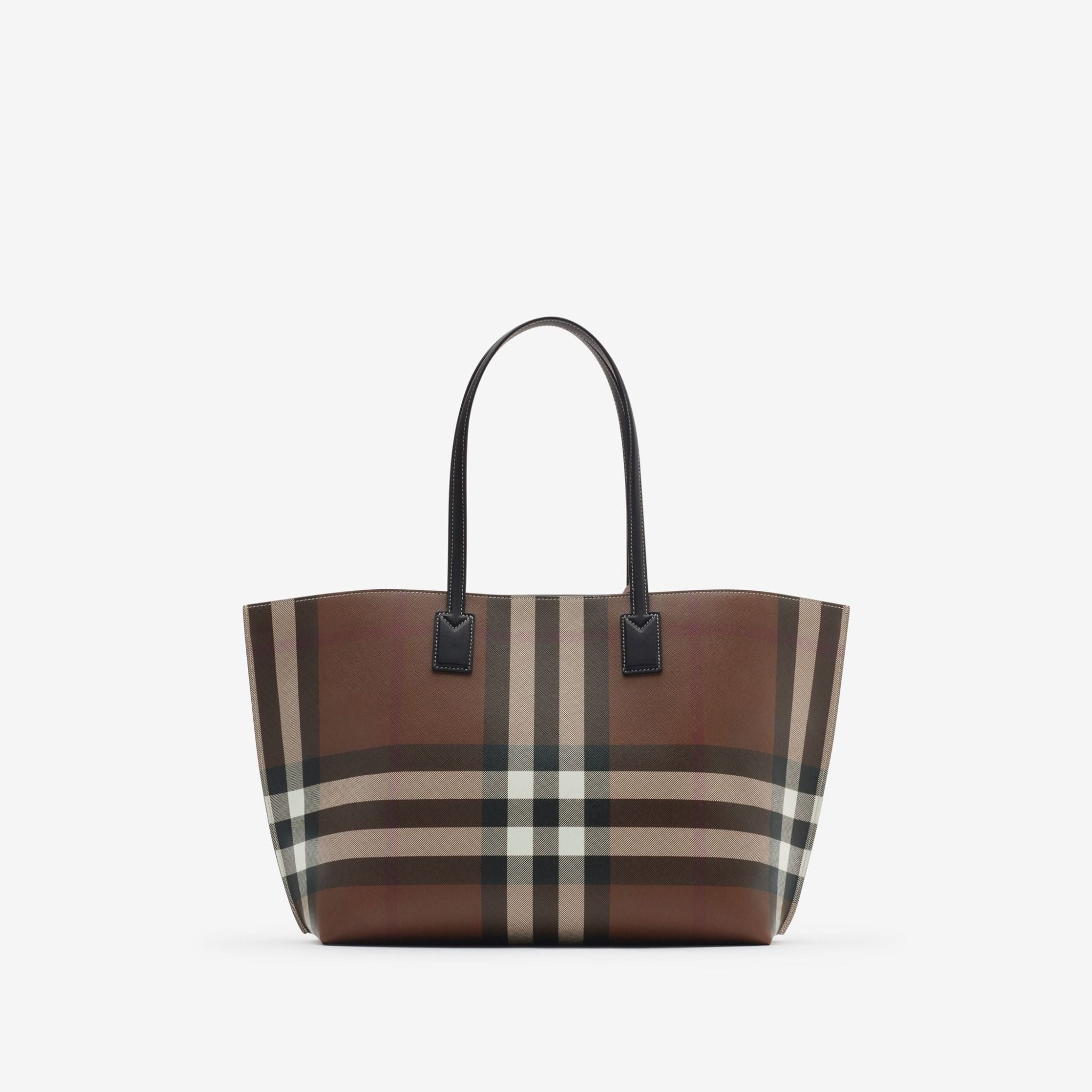  Túi Nữ Burberry Medium Check Tote 'Dark Brown' 