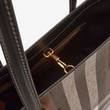  Túi Nữ Burberry Medium Check Tote 'Dark Brown' 