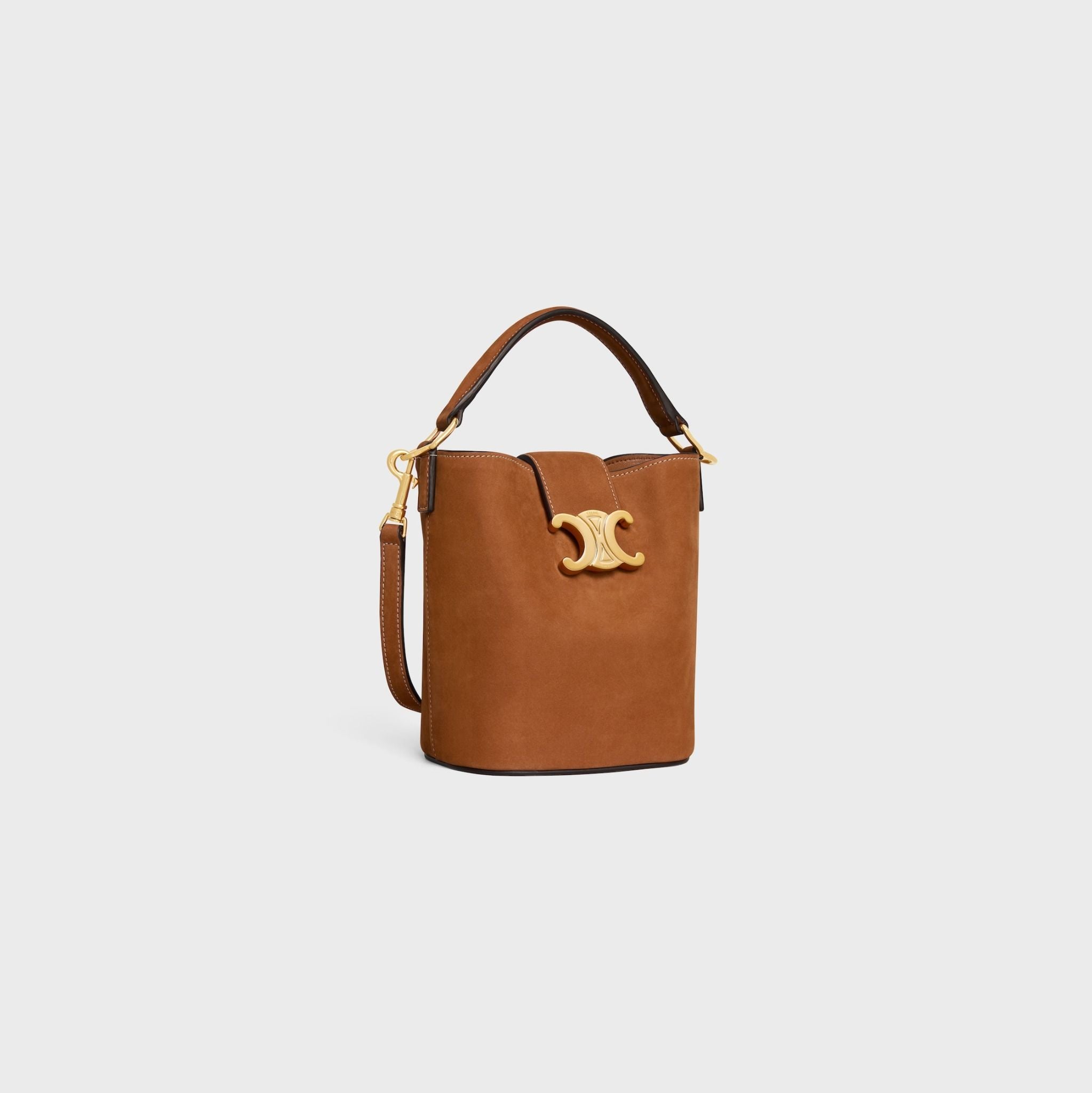  Túi Nữ Celine Mini Bucket Louise 'Camel' 