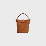  Túi Nữ Celine Mini Bucket Louise 'Camel' 