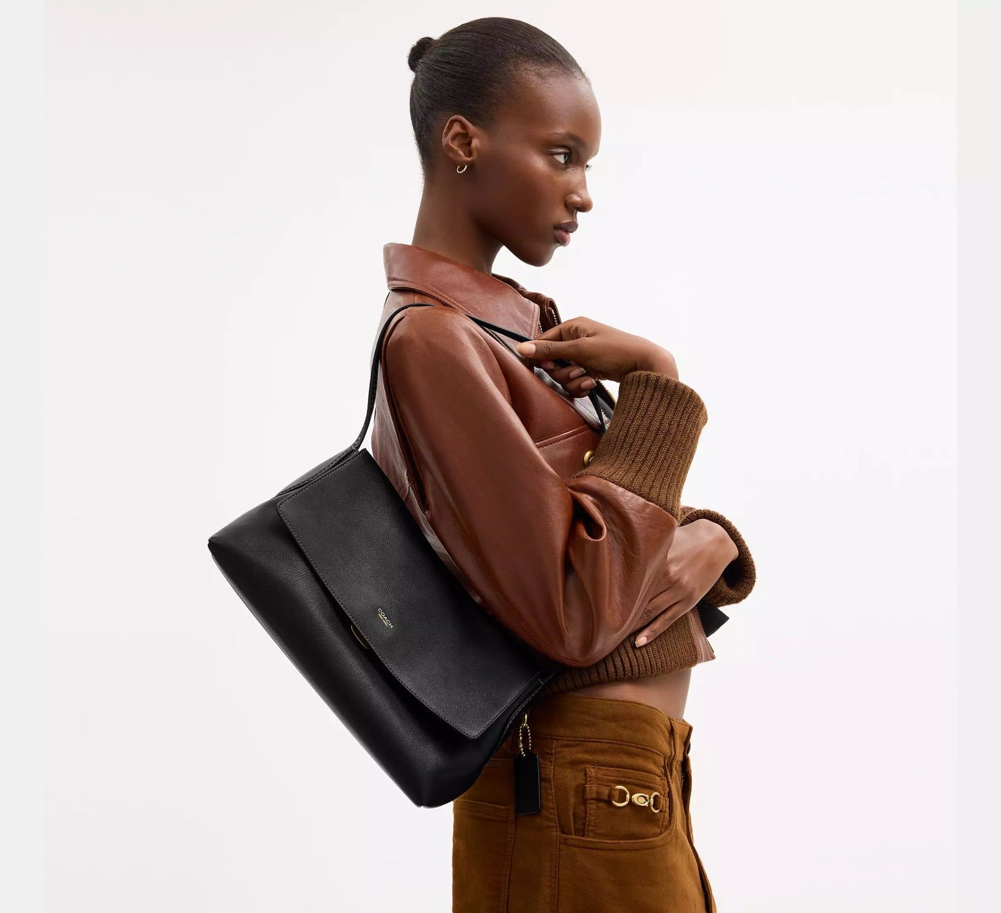  Túi Nữ Coach Chelsea Shoulder Bag 30 'Black' 