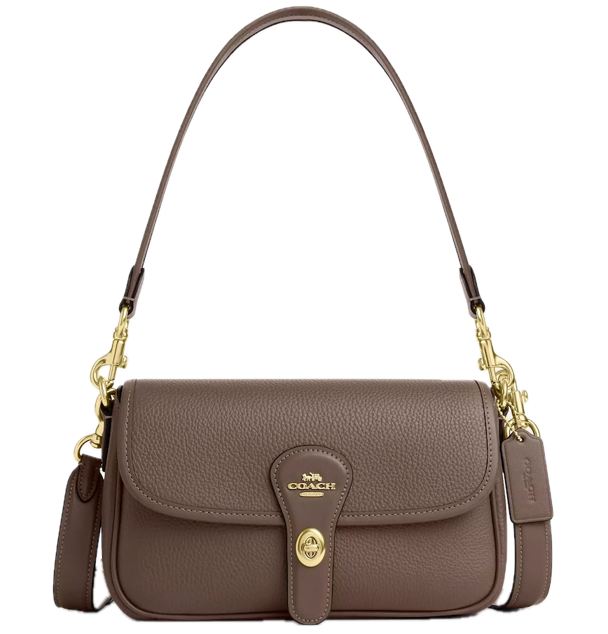  Túi Nữ Coach Hadley Shoulder Bag 'Dark Stone' 