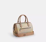  Túi Nữ Coach Rowan Satchel Bag 'Sand Multi' 