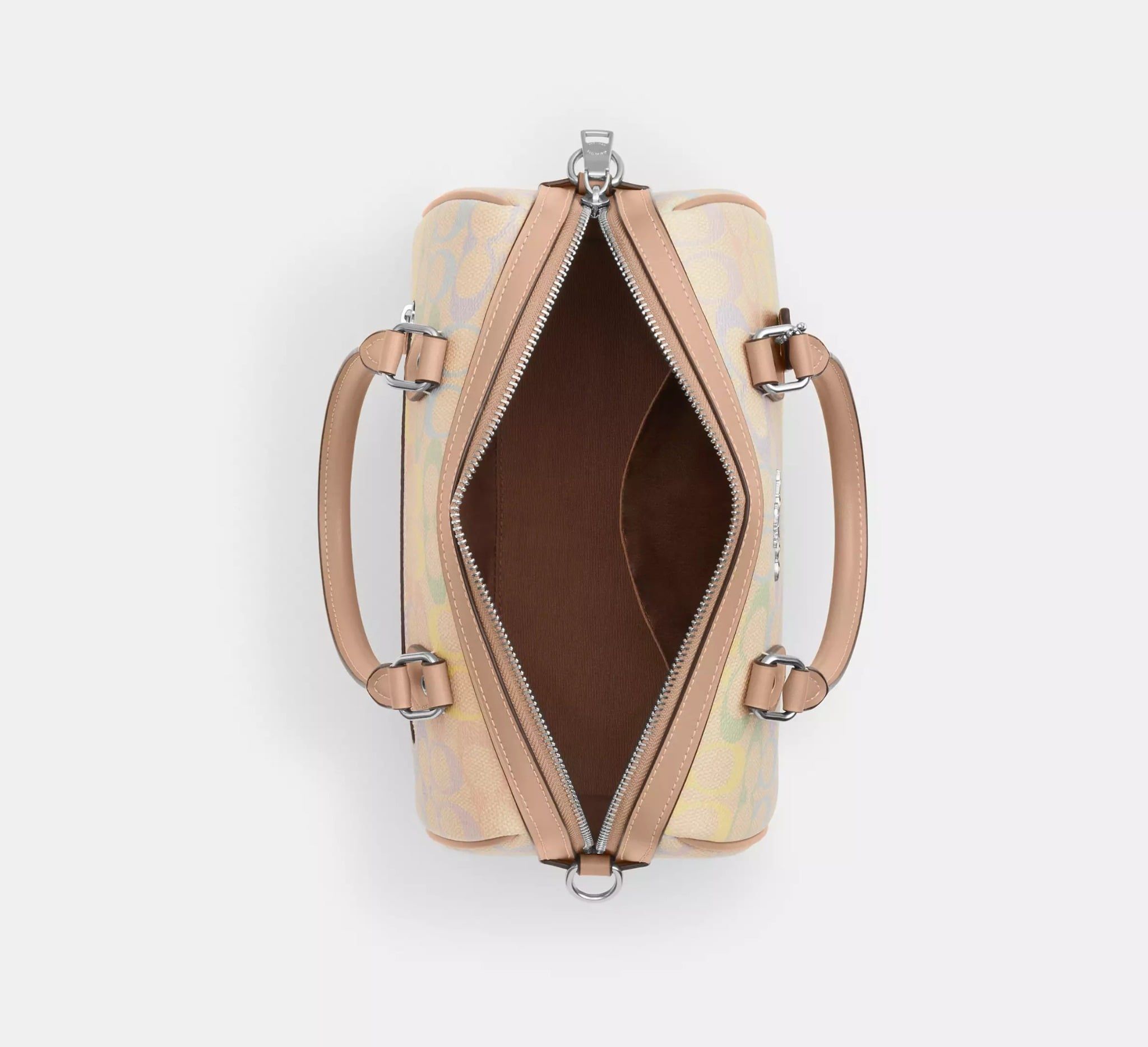  Túi Nữ Coach Rowan Satchel Bag 'Sand Multi' 