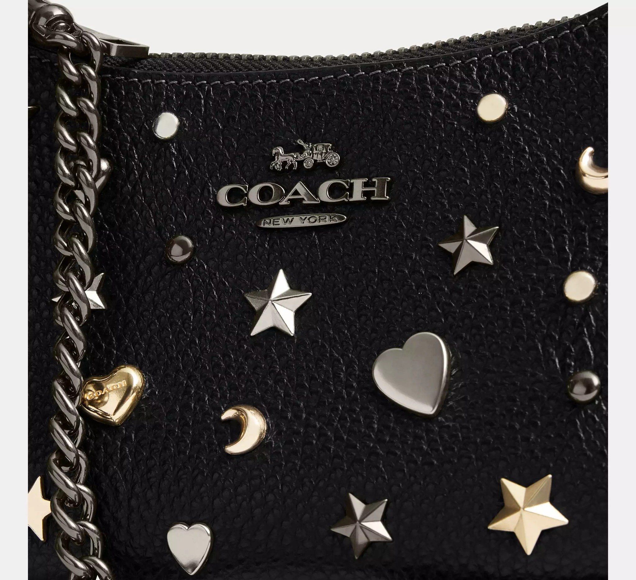  Túi Nữ Coach Teri Mini Crossbody Bag 'Black' 