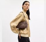  Túi Nữ Coach Teri Shoulder Bag 'Dark Stone' 