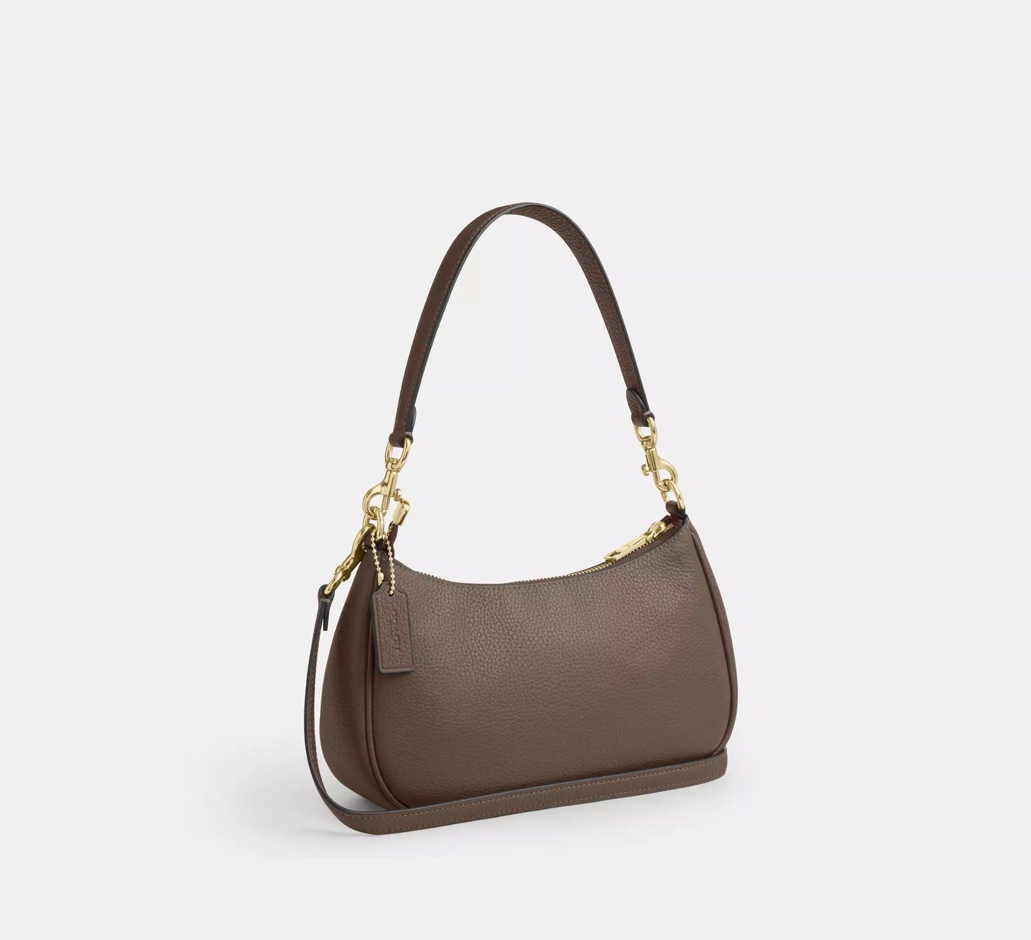  Túi Nữ Coach Teri Shoulder Bag 'Dark Stone' 