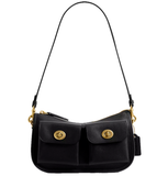  Túi Nữ Coach Twin Turnlock Waverly Bag 'Black' 