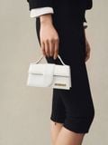  Túi Nữ Jacquemus The Bambino 'White' 