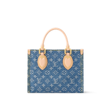  Túi Nữ Louis Vuitton OnTheGo PM Bag 'Denim Blue' 
