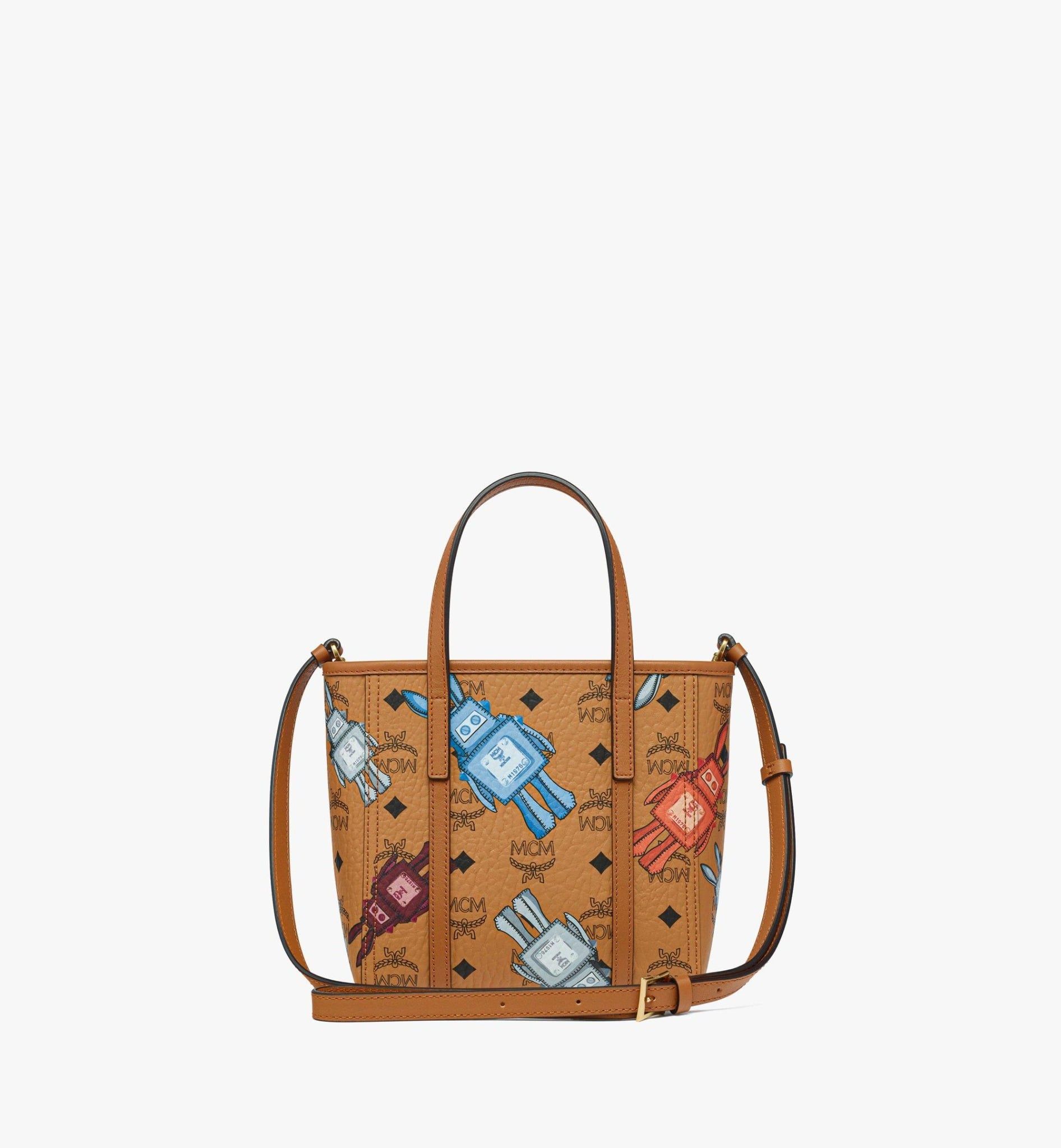  Túi Nữ MCM Toni Top-Zip Shopper 'Cognac' 