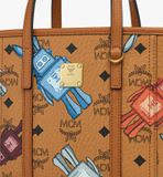  Túi Nữ MCM Toni Top-Zip Shopper 'Cognac' 