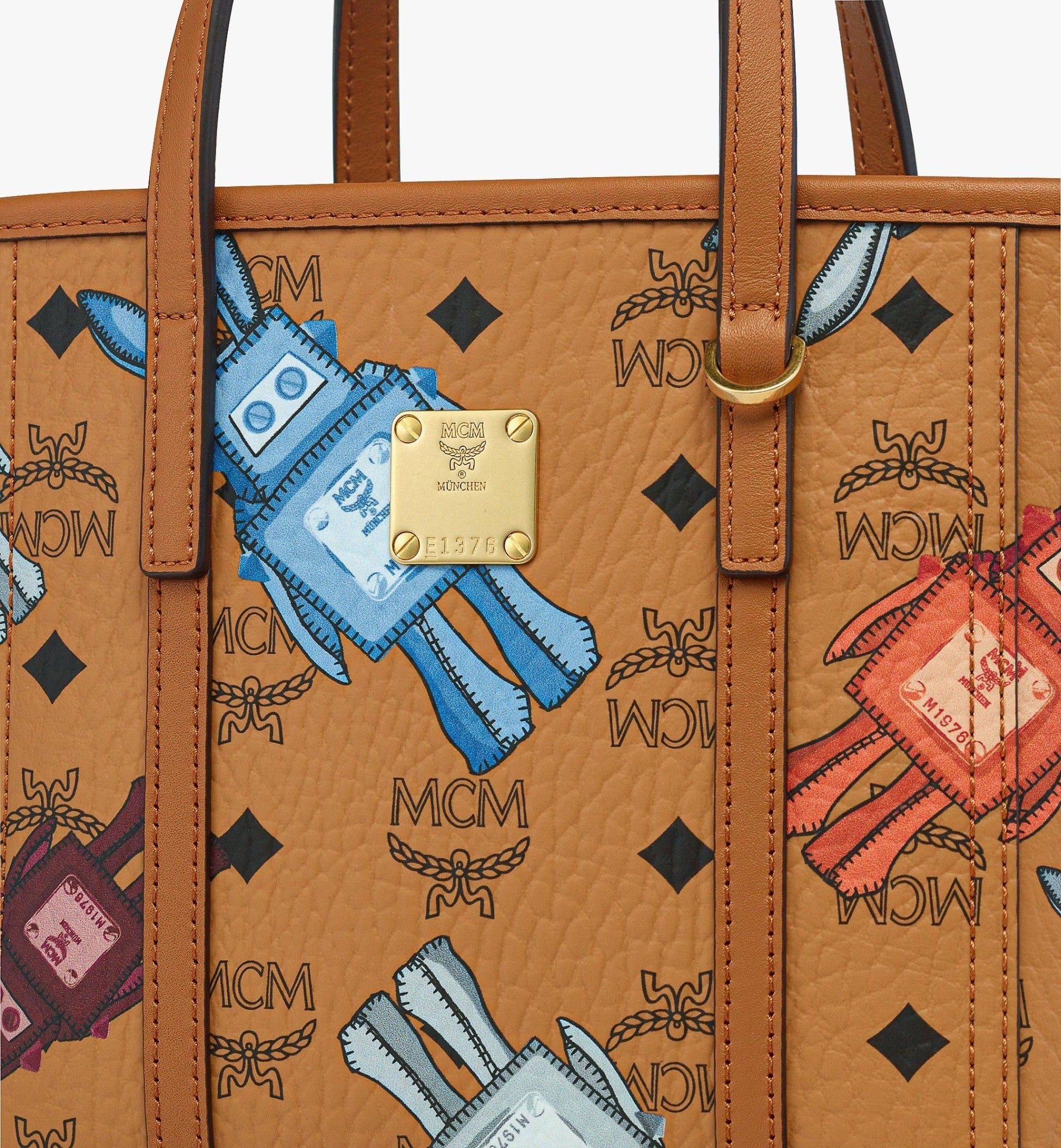  Túi Nữ MCM Toni Top-Zip Shopper 'Cognac' 