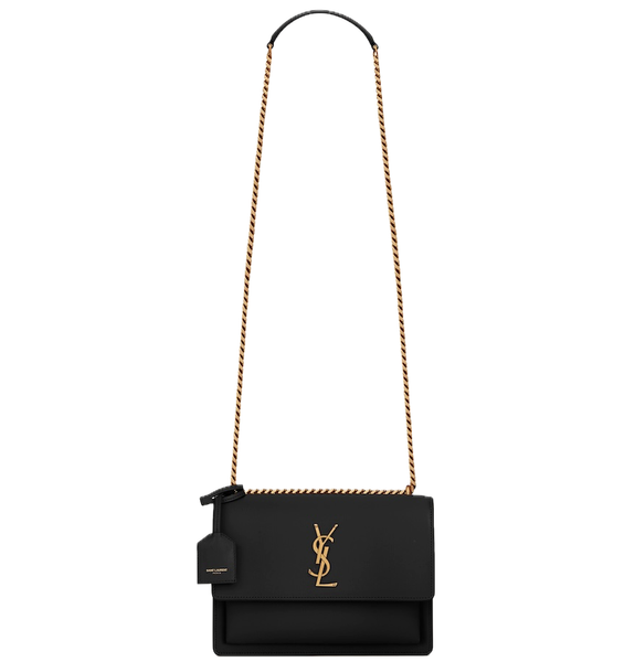  Túi Nữ Saint Laurent Sunset Medium 'Noir' 