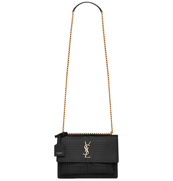  Túi Nữ Saint Laurent Sunset Medium 'Noir' 