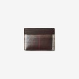  Ví Burberry Highlands Card Case 'Mahogany Red' 