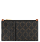  Ví Celine Zipped Compact Card Holder 'Tan' 