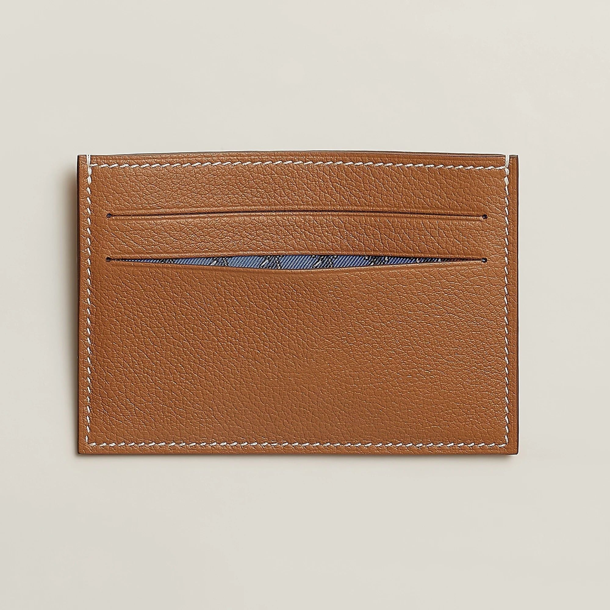  Ví Hermes Citizen Twill Card Holder 'Brown' 