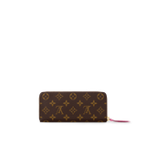  Ví Louis Vuitton Clémence Wallet 'Brown Fuchsia' 