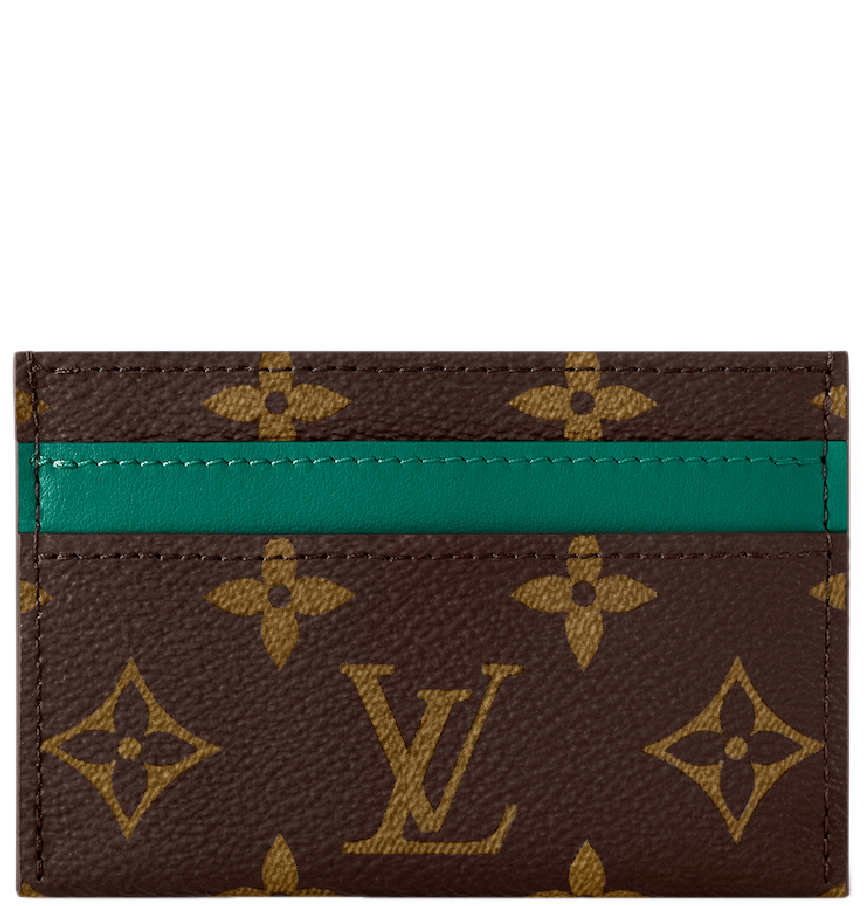  Ví Louis Vuitton Double Card Holder 'Borneo Green' 