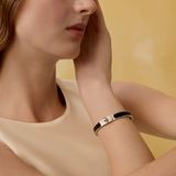  Vòng Tay Nữ Hermes Mini Clic Kelly 'Noir' 