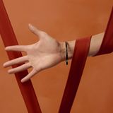  Vòng Tay Nữ Hermes Uni Bangle 'Noir Gold' 