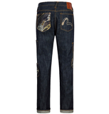  Quần Evisu Multi-Pocket with Brocade Patch 'Indigo' 
