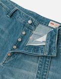  Quần Evisu Playful Seagull Print Pocket Loose 'Denim' 