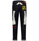  Quần Evisu Red Seagull Daicock Print Jeans 'Indigo' 