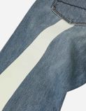  Quần Evisu White Seagull Daicock Print Jeans 'Indigo' 