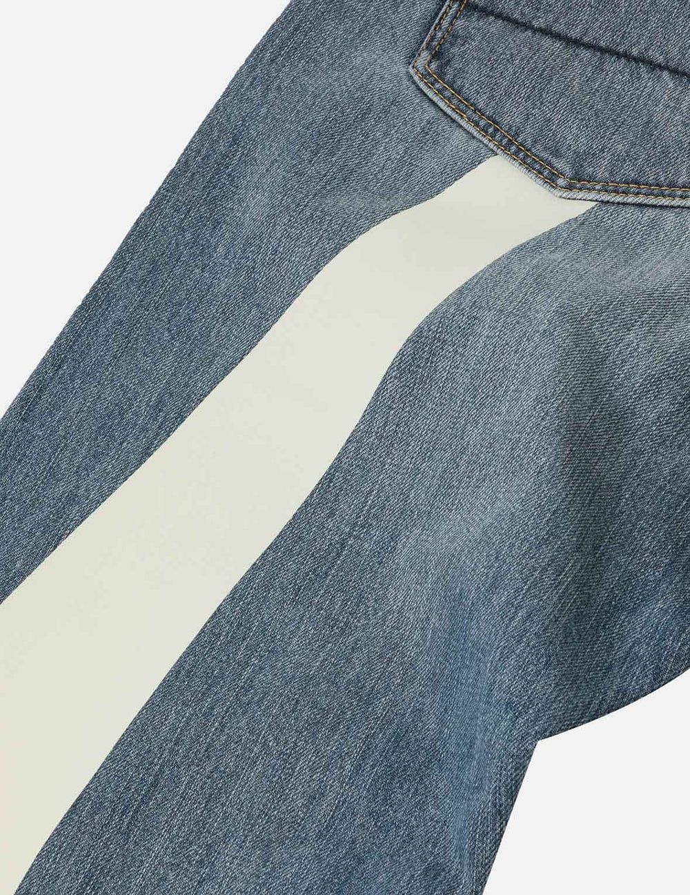  Quần Evisu White Seagull Daicock Print Jeans 'Indigo' 