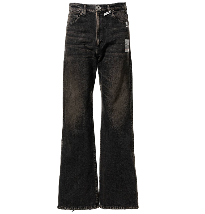  Quần Maison Mihara Yasuhiro Flared Denim Pants 'Black' 