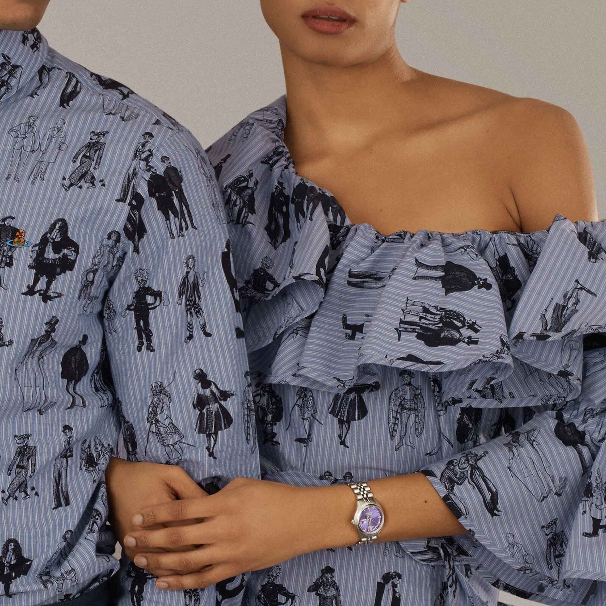  Đồng Hồ Nữ Vivienne Westwood Little Camberwell 'Purple' 