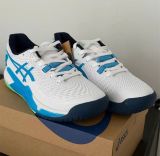 Giày Nam Asics Gel-Resolution 9 'White Digital Aqua' 