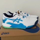  Giày Nam Asics Gel-Resolution 9 'White Digital Aqua' 