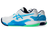  Giày Nam Asics Gel-Resolution 9 'White Digital Aqua' 