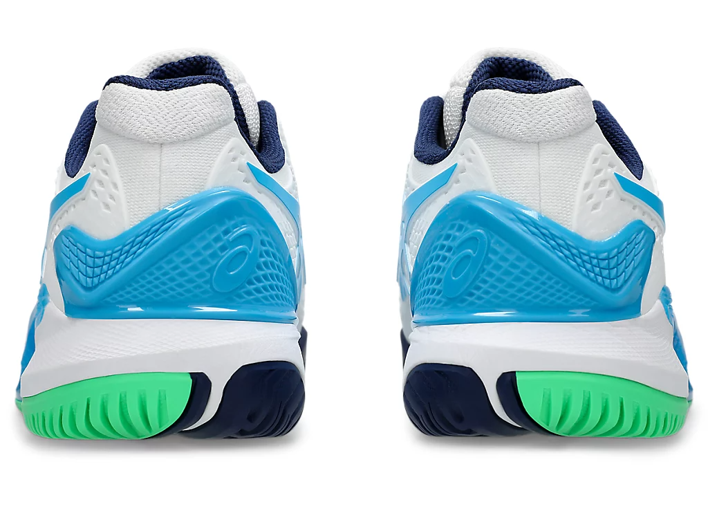  Giày Nam Asics Gel-Resolution 9 'White Digital Aqua' 