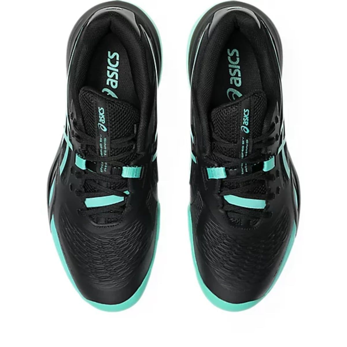  Giày Nam Asics Gel-Resolution X 'Black Aurora Green' 