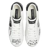  Giày Nam Dolce & Gabbana Graphic Printed 'White' 