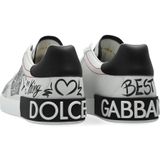  Giày Nam Dolce & Gabbana Graphic Printed 'White' 