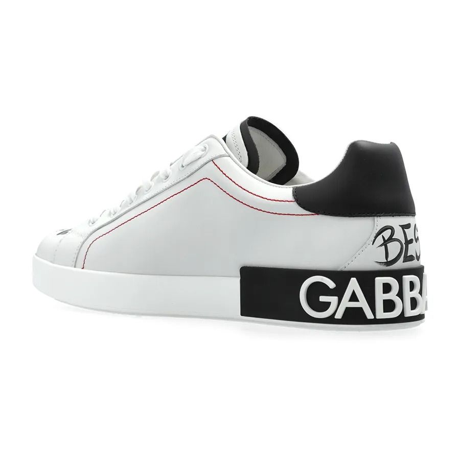  Giày Nam Dolce & Gabbana Graphic Printed 'White' 